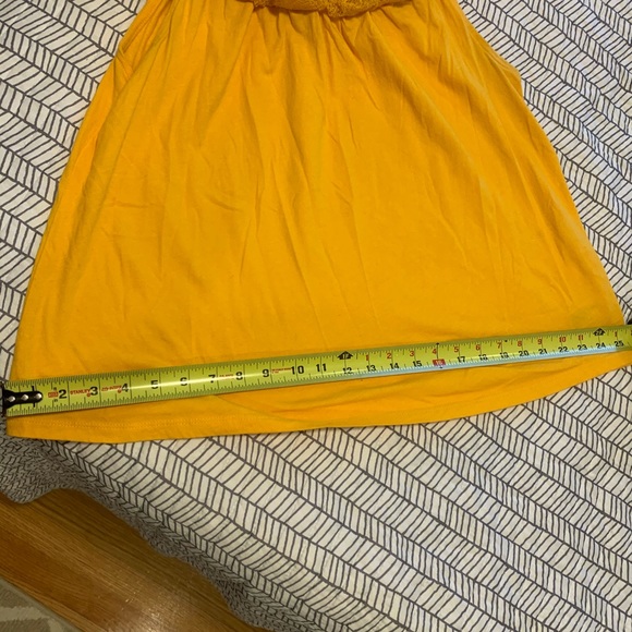 Yellow off the shoulder top - Picture 6 of 8